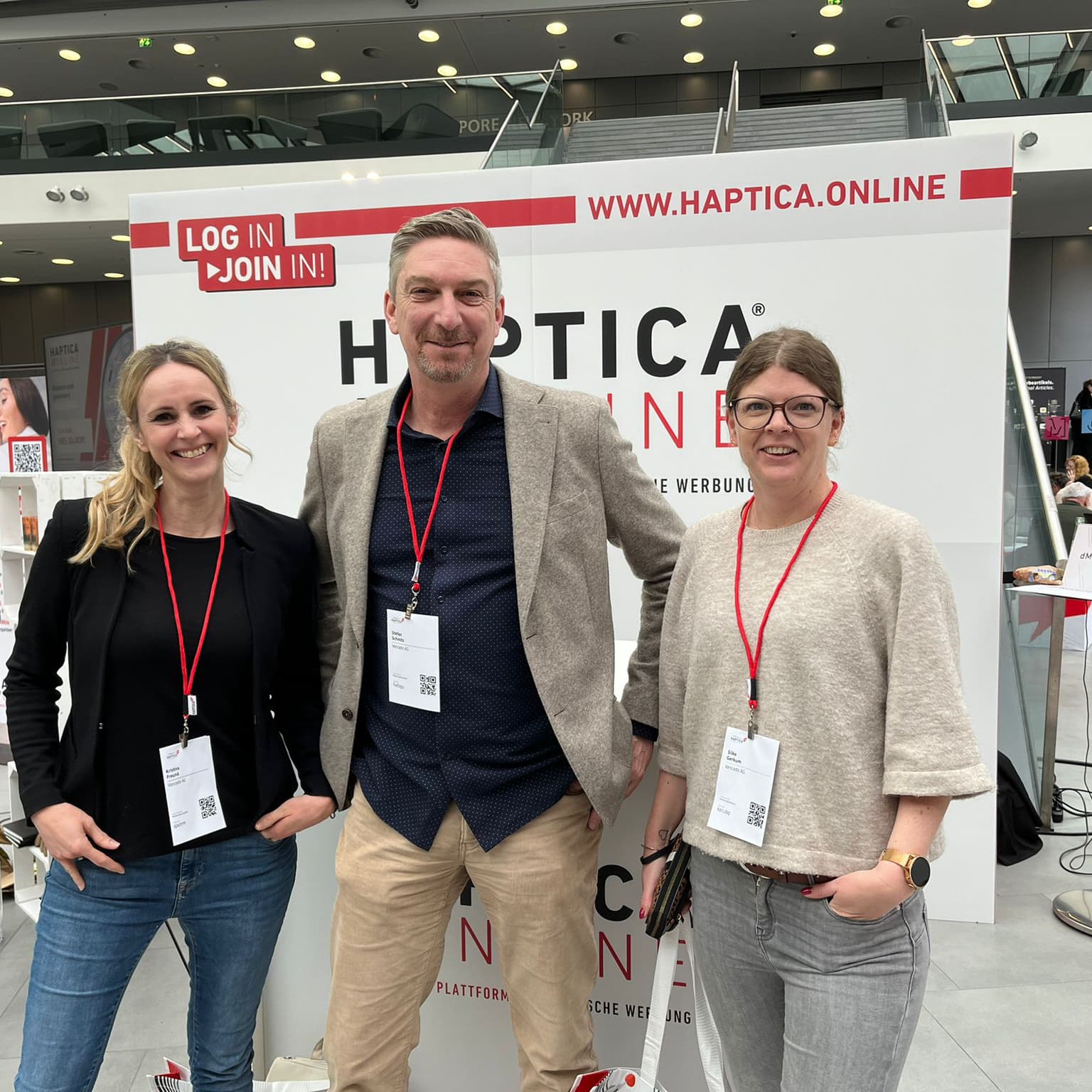 Vancado Team bei der Haptica in Bonn